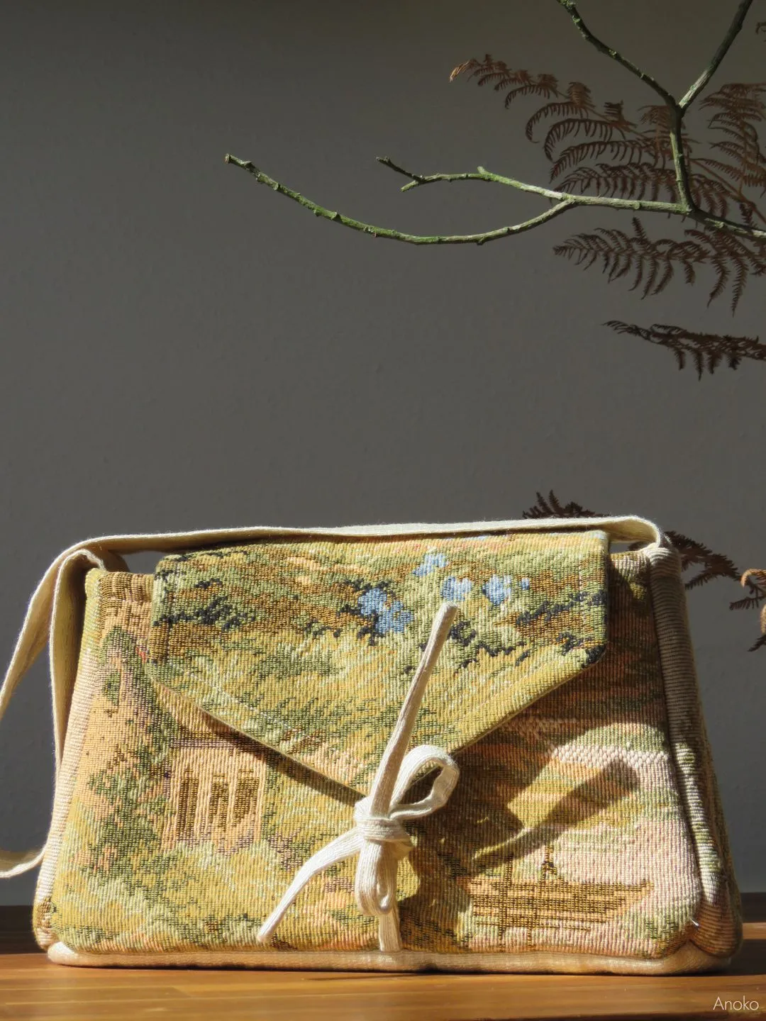 Sac à main Bois doré