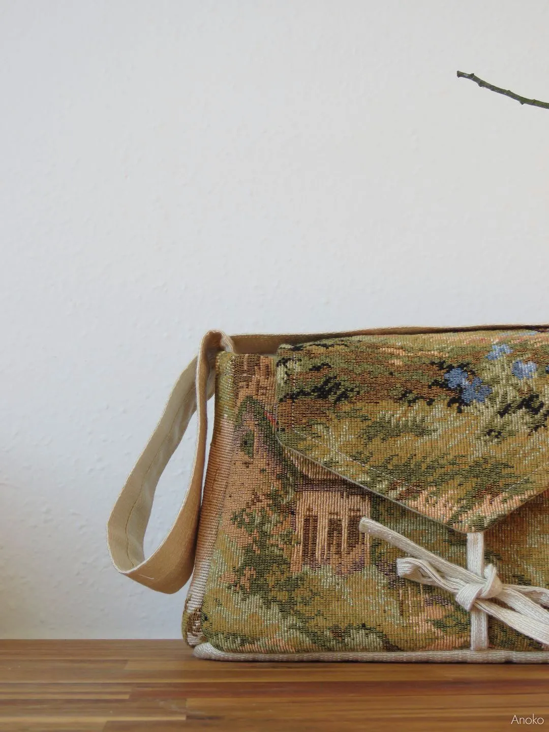 Sac à main Bois doré