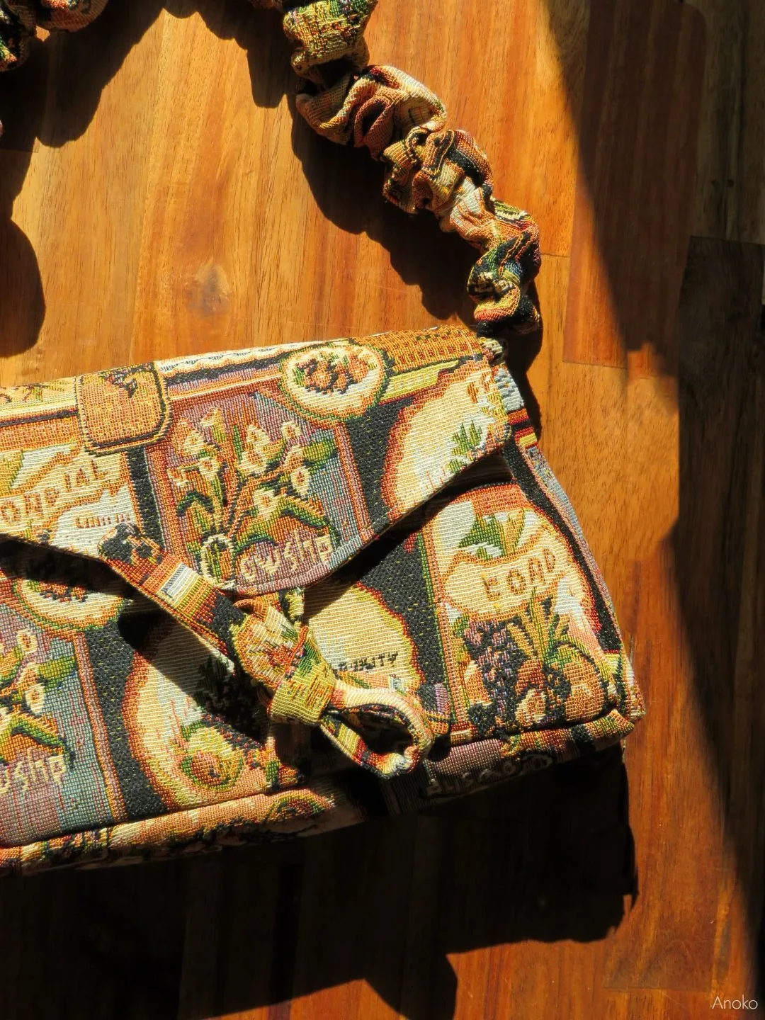 Sac à main Chemin doré