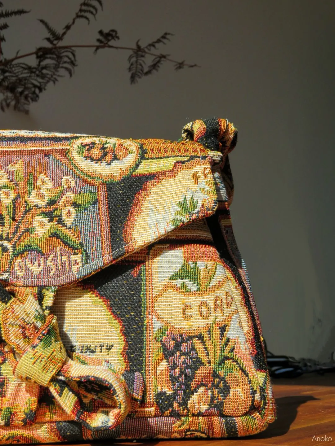 Sac à main Chemin doré