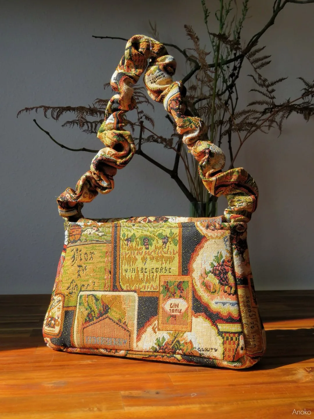 Sac à main Chemin doré