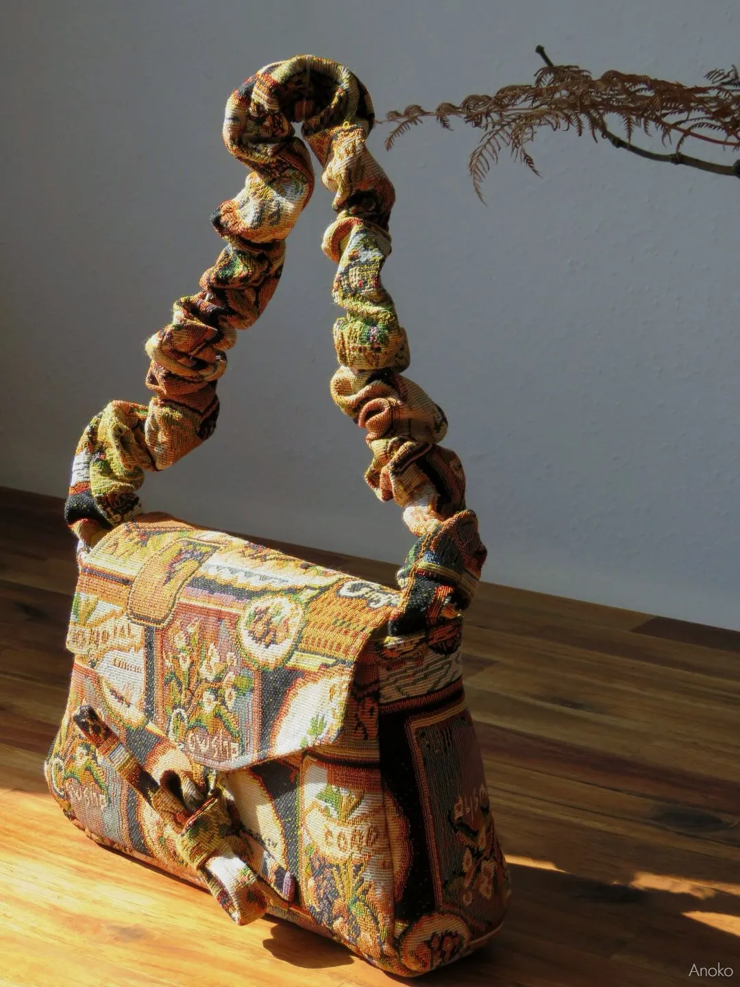 Sac à main Chemin doré